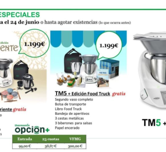 Thermomix® TM5 EN LIQUIDACIÓN